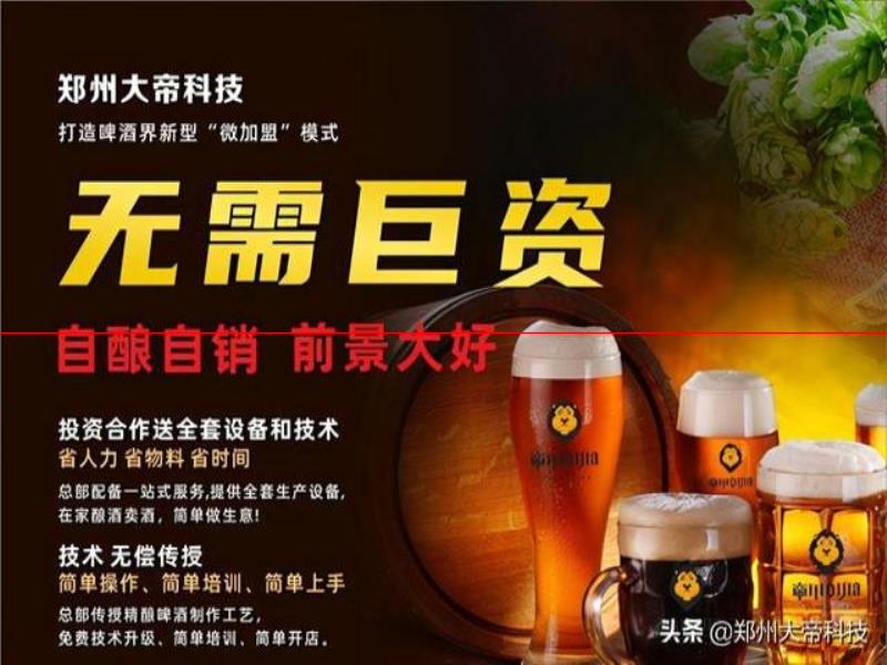 開一家精釀啤酒館需要多少錢？