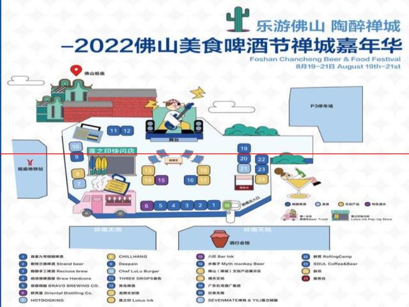 抓住夏日的尾巴！2022佛山美食啤酒節(jié)禪城分會場活動將開幕