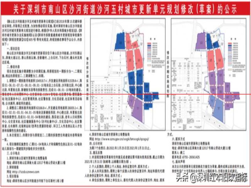 舊改快訊｜舊改航母加速！白石洲項(xiàng)目專(zhuān)規(guī)擬修改：分4期實(shí)施