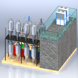 自釀的啤酒設(shè)備